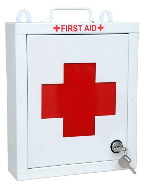 metal mounting bracket first aid kit|metal wall mounted first aid kit.